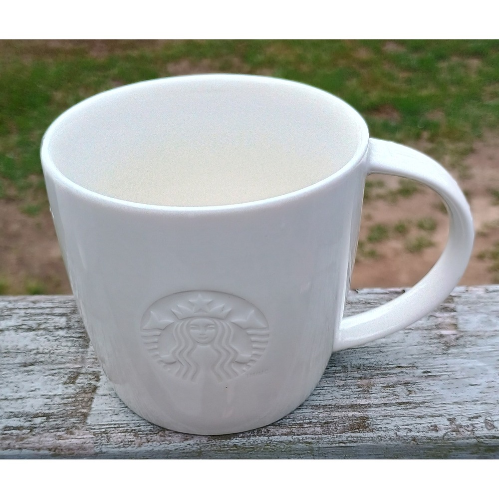2010 16 oz G Grande Tous Droits Res Starbucks Embossed Mermaid Coffee Cup Mug